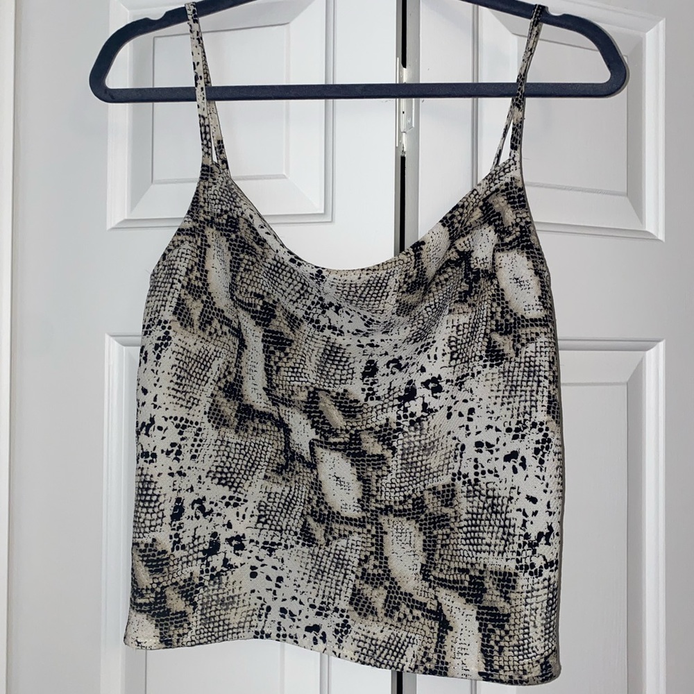 Cowl Neck Tank Top